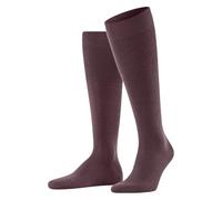 FALKE Herren Kniestrümpfe Airport M Kh Wolle Baumwolle lang einfarbig 1 Paar, Rosa Roan Rouge 8936, 45-46