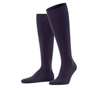 FALKE Herren Kniestrümpfe Airport M Kh Wolle Baumwolle lang einfarbig 1 Paar, Rot Wineberry 8761, 45-46