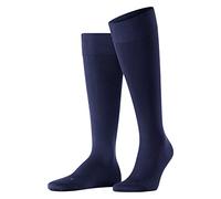 FALKE Herren Energizing Cotton M KH Baumwolle mit Kompression 1 Paar Kniestrümpfe, Blau (Deep Blue 6418), 39-40