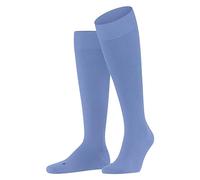 FALKE Herren Kniestrümpfe Energizing Wool M Kh Wolle Baumwolle mit Kompression 1 Paar, Blau Cornflower Blue 6554, 45-46