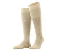 FALKE Herren Kniestrümpfe Milano M KH Baumwolle lang einfarbig 1 Paar, Beige (Sand 4320), 45-46