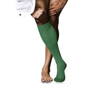 FALKE No. 10 Pure Fil d´Écosse Kniestrümpfe green hill (7525), 41-42