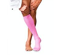 FALKE Herren Kniestrümpfe No. 13, Feinste Piuma Baumwolle, 1 Paar, Rosa (Peony 8042), 41-42