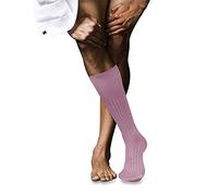 FALKE Herren Kniestrümpfe No. 13 M KH Feinste Piuma Baumwolle lang einfarbig 1 Paar, Rosa (Light Rosa 8276), 45-46