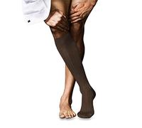 FALKE Herren Kniestrümpfe No. 2 M Kh Kaschmir lang einfarbig 1 Paar, Braun Deer 5536, 45-46