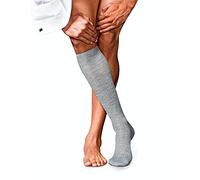 FALKE Herren Kniestrümpfe No. 7 Finest Merino, gray, Gr. 43-44
