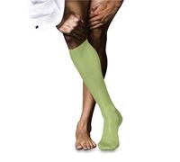 FALKE Herren Kniestrümpfe No. 9 M Kh Baumwolle lang einfarbig 1 Paar, Grün Lemon 7498, 45-46