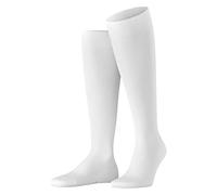 FALKE Herren Kniestrümpfe Tiago, Baumwolle, 1 Paar, Weiß (White 2000), 43-44