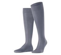 FALKE Herren Kniestrümpfe Tiago M Kh nachhaltige Fil D'Ecosse Baumwolle lang einfarbig 1 Paar, Grau Pearl Grey 3248, 41-42