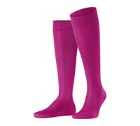 FALKE Herren Kniestrümpfe Tiago M Kh nachhaltige Fil D'Ecosse Baumwolle lang einfarbig 1 Paar, Rot Berry 8390, 45-46