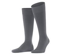 FALKE Herren Kniestrümpfe Ultra Energizing M KH Baumwolle mit Kompression 1 Paar, Grau (Pavement 3828) - Wadenumfang W4, 41-42