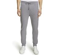 FALKE Herren Lässige Hose Basic Sweat Pants M Tr Baumwolle bequem komfortabel lässig druckfreier Komfortbund 1 Stück, Grau Grey-Heather 3757, L