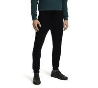 FALKE Herren Lässige Hose Basic Sweat Pants M Tr Baumwolle bequem komfortabel lässig druckfreier Komfortbund 1 Stück, Schwarz Black 3000, 3XL