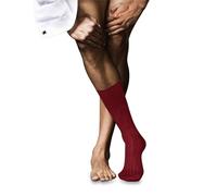 FALKE Herren No. 2 M So Kaschmir einfarbig Socken, Rot Cardinal 8156, 43-44