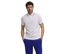 FALKE Herren Polohemd Basic Apparel Easy Care M Pl Baumwolle Funktionsmaterial weich hautfreundlich bequem sehr leicht 1 Stück, Weiß White 2000, L