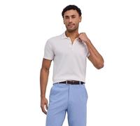 FALKE Herren Polohemd Basic Cotton Polo M Pl Baumwolle weich hautfreundlich bequem sehr leicht 1 Stück, Weiß Off-White 2040, L