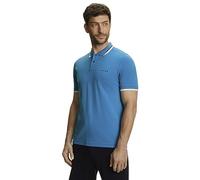 FALKE Herren Polohemd Basic Polo Shirt Colour Edge M Pl Baumwolle weich hautfreundlich bequem sehr leicht 1 Stück, Türkis Ocean 6836, XL