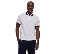 FALKE Herren Polohemd Basic Polo Shirt M PL Baumwolle weich hautfreundlich 1 Stück, Weiß (White 2000), S