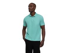 FALKE Herren Polohemd Basic Polo Shirt Piqué M Pl Baumwolle weich hautfreundlich bequem sehr leicht 1 Stück, Blau Aqua 6984, XL