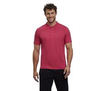 FALKE Herren Polohemd Basic Polo Shirt Piqué M Pl Baumwolle weich hautfreundlich bequem sehr leicht 1 Stück, Rosa Pink 8453, M