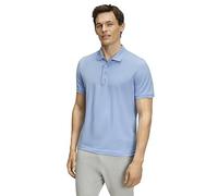 FALKE Herren Polohemd Basic Polo Shirt Piqué M Pl Baumwolle weich hautfreundlich bequem sehr leicht 1 Stück, Blau Sky Blue 6807, L