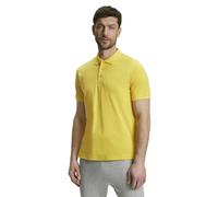 FALKE Herren Polohemd Basic Polo Shirt Piqué M Pl Baumwolle weich hautfreundlich bequem sehr leicht 1 Stück, Gelb Bright Sun 1031, L