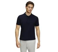 FALKE Herren Polohemd Basic Polo Shirt Piqué M Pl Baumwolle weich hautfreundlich bequem sehr leicht 1 Stück, Blau Space Blue 6116, XL
