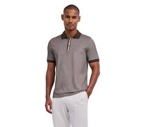 FALKE Herren Selection Pima Piqué Detail M Pl Baumwolle weich hautfreundlich bequem sehr leicht Polohemd, Braun Effektgarn 9540, XL