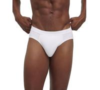FALKE Herren Slip Daily Comfort 2-Pack M BR Baumwolle atmungsaktiv 2 Stück, Weiß (White 2000), XL