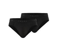 Falke Herren Slip Daily Comfort – Baumwolle, atmungsaktiv – 2er-Pack Schwarz XXL