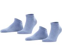 2er Pack FALKE Happy Sneakersocken Herren light denim 43-46