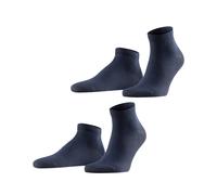 Falke Herren Sneakersocken 2-Pack Happy 14606-6375 43-46 Dark Navy