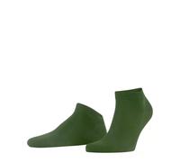 FALKE Herren Sneakersocken ClimaWool M Sn Wolle Lyocell kurz einfarbig 1 Paar, Grün Cypress 7528, 43-44