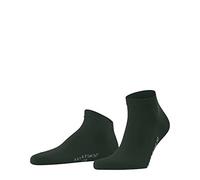 FALKE Herren Sneakersocken Cool 24/7 M Sn Baumwolle kurz einfarbig 1 Paar, Grün Hunter Green 7441, 39-40