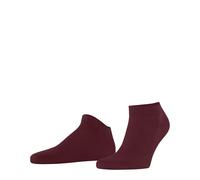 FALKE Herren Sneakersocken Cool 24/7 M Sn Baumwolle kurz einfarbig 1 Paar, Rot Ruby 8830, 43-44