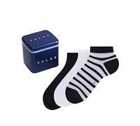 FALKE Herren Sneakersocken Happy Box Mix Multipack M Sn Baumwolle kurz gemustert 3 Paar, Mehrfarbig Blue White Mix 0020, 39-42