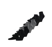 FALKE Herren Sneakersocken Happy 6-Pack M SN Baumwolle kurz einfarbig 6 Paar, Mehrfarbig (Sortiment 0010), 47-50