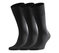 Falke Herren Socken Airport 3-Pack 13007-3000 45-46 Black