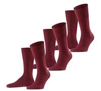 FALKE Herren Socken Airport 3er Multipack 39-40 41-42 43-44 45-46 47-48 49-50 in vielen verschiedenen Farben Business, Größe:43-44, Farbe:3 Paar Barolo (8596), Packgröße:3 Paar