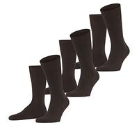 FALKE Herren Socken Airport 3er Multipack 39-40 41-42 43-44 45-46 47-48 49-50 in vielen verschiedenen Farben Business, Größe:41-42, Farbe:3 Paar Brown (5930), Packgröße:3 Paar