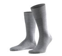 FALKE Herren Socken Airport - Freizeit- und Business-Socken, Uni, Vorteilspack Grau 41-42 1er Pack