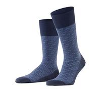 Falke Socken Airport Special Edition Herren Gemustert Blue Ink