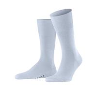 FALKE Herren Socken Airport M So Wolle Baumwolle einfarbig 1 Paar, Blau Light Blue 6594, 41-42
