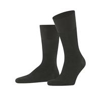FALKE Herren Socken Airport M So Wolle Baumwolle einfarbig 1 Paar, Grün Military 7826 Herringstripe, 39-42