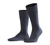 FALKE Herren Socken Airport - Merinowoll-/Baumwollmischung, 1 Paar, Blau (Light Lilac 6230), 39-40 (UK 5.5-6.5 Ι US 6.5-7.5)
