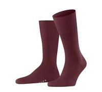 FALKE Herren Socken Airport - Merinowoll-/Baumwollmischung, 1 Paar, ruby, 43-44