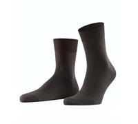 Falke Tagessocke Airport (klimaregulierende Merinowolle) Kurzsocken dunkelbraun Herren - 1 Paar, Größe 41-42