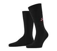 FALKE Socken schwarz, Einfarbig