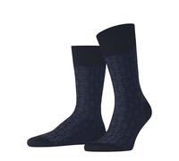 FALKE Herren Socken Artwork Tie M So Baumwolle gemustert 1 Paar, Blau Midnight 6366, 47-48