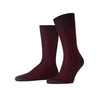 FALKE Herren Socken Artwork Tie M So Baumwolle gemustert 1 Paar, Rot Bordeaux 8100, 47-48
